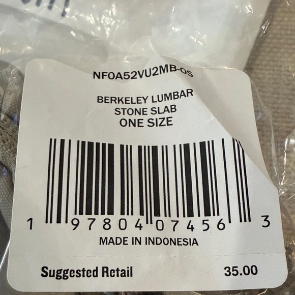 The North Face Men's Stone Slab Berkeley Lumbar Bag/NWT - Picture 7 of 10